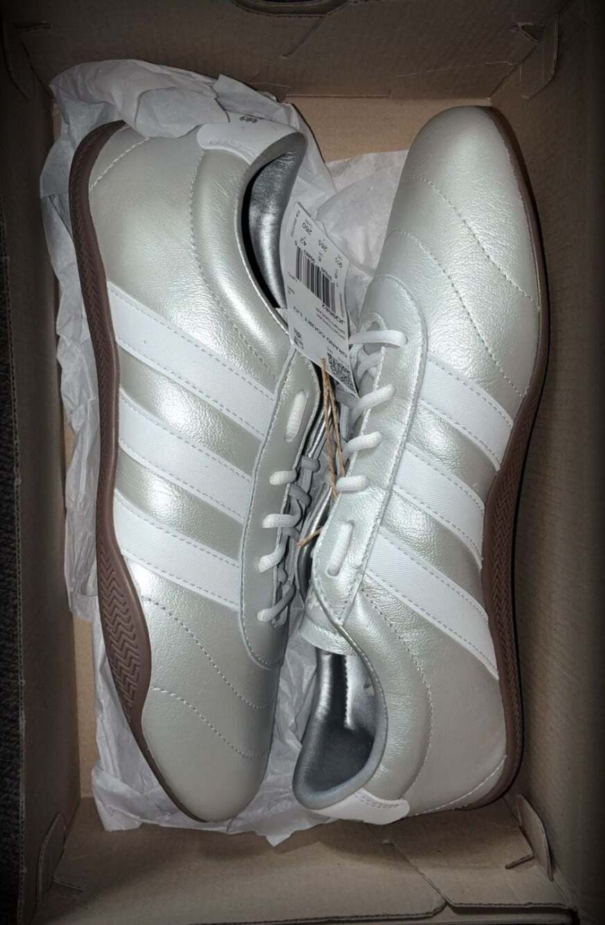 Buy adidas Wmns Grand Court Lo 'Silver Metallic Gum' - JQ9682